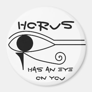 Imán Horus tiene un ojo en usted