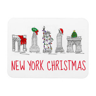 Imán Hospedajes de feriado de Nueva York para Navidades