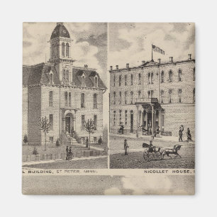 Imán Hospital demente, Edificio de la Escuela Pública,