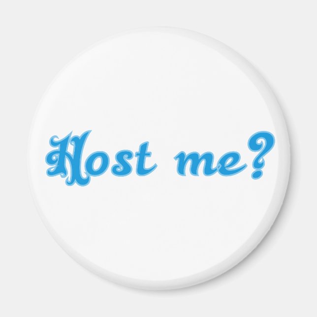 Imán host me dicho bávaro Baviera bávara (Frente)