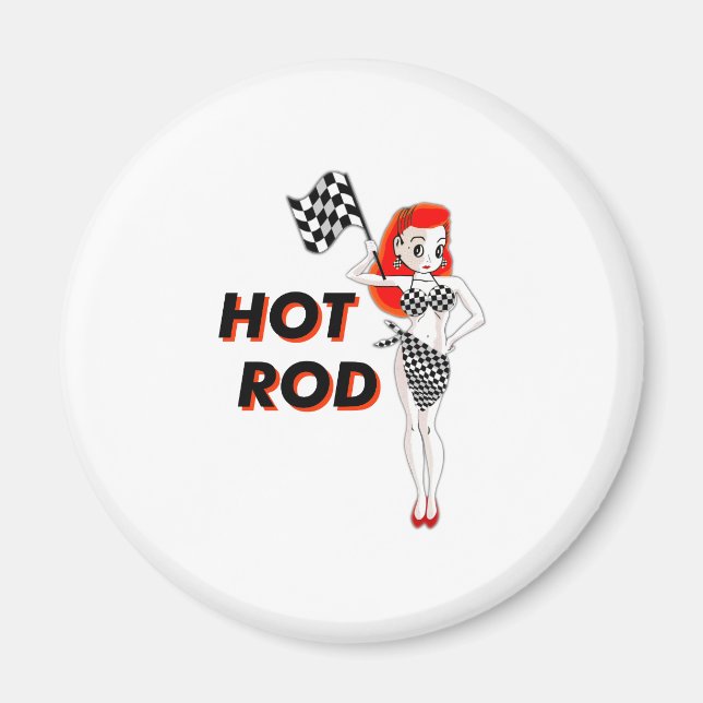 Imán Hot Rod (Frente)