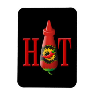 Imán Hot sauce bottle