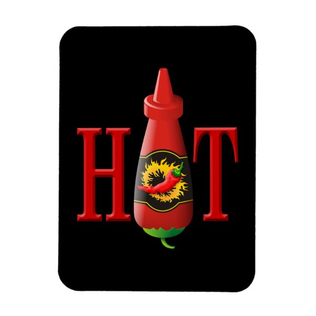 Imán Hot sauce bottle (Vertical)