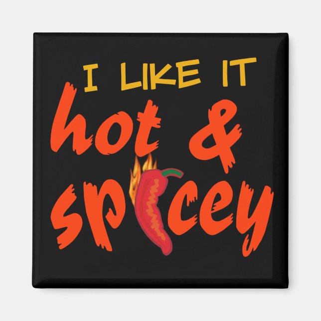 Imán Hot & Spicey (Frente)