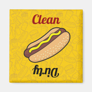 Imán Hotdog Dishlavaplatos Magnet