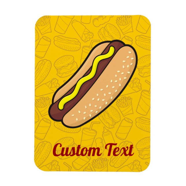 Imán Hotdog Magnet (Vertical)