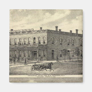 Imán Hotel Centennial, Tecumseh, y Neb, Nebraska