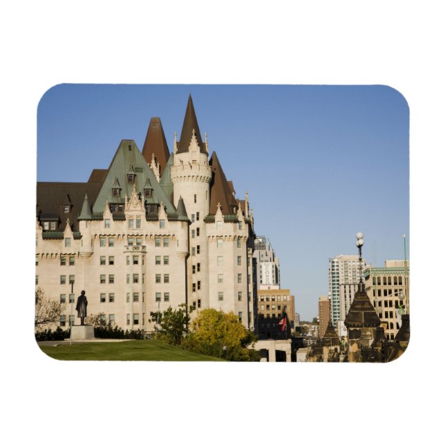 Imán Hotel Chateau Laurier en Ottawa, Ontario, Canadá 2 (Horizontal)