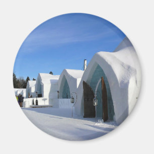 Imán Hotel de Glace, Quebec, Canadá