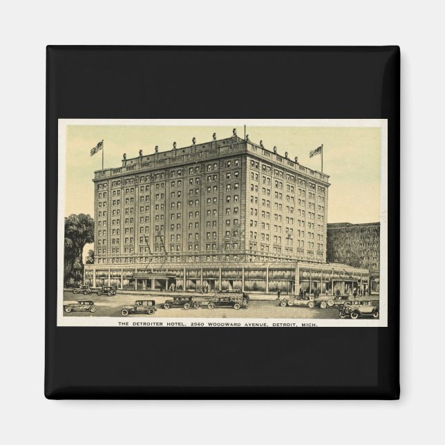 Imán Hotel en Detroiter - Ave Woodward, Detroit, Michig (Frente)