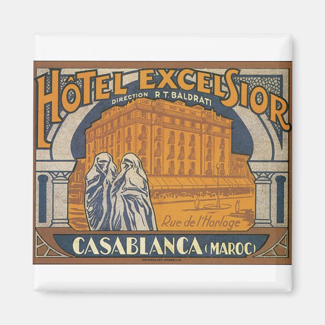 Imán Hotel Excelsior Casablanca (Frente)