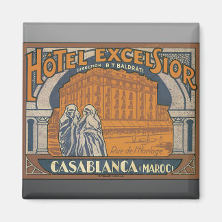 Imán Hotel Excelsior Casablanca (Maroc), Vintage