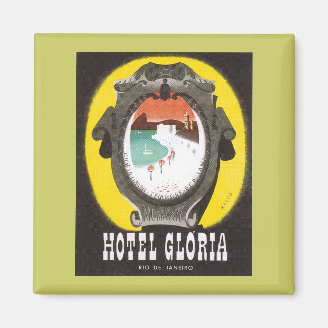 Imán Hotel Gloria (Frente)