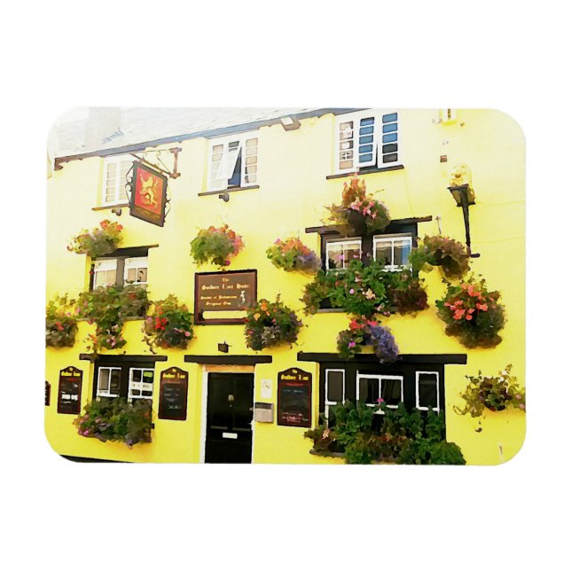 Imán Hotel Golden Lion Padstow Cornwall England (Horizontal)