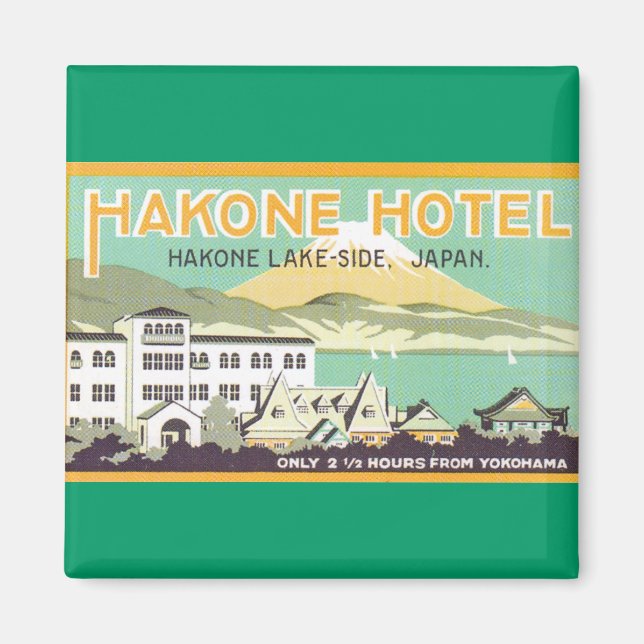 Imán Hotel Hakone Japón (Frente)
