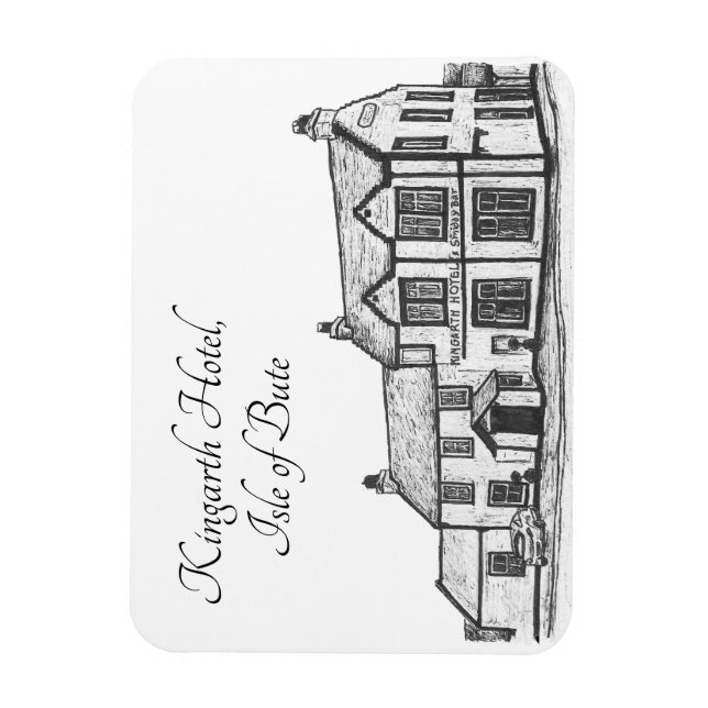 Imán Hotel Kingarth, Isla de Bute- (Vertical)