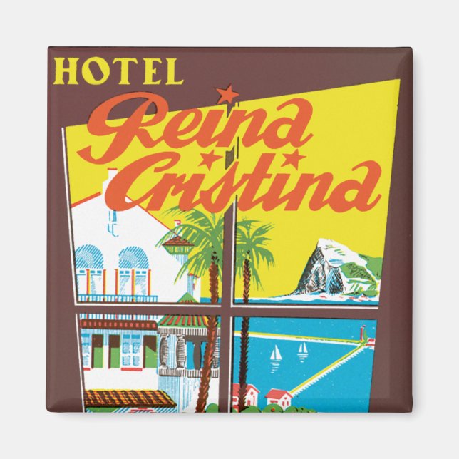 Imán Hotel Reina Cristina ~ Algeciras (Frente)