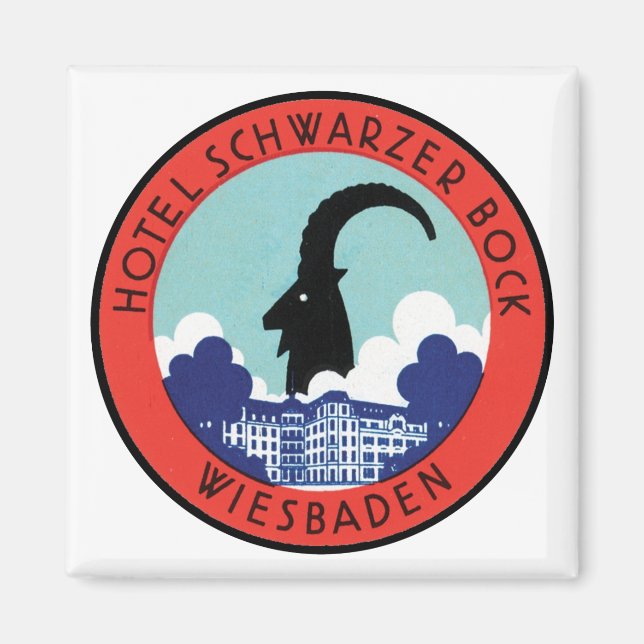Imán Hotel Schwartzer Bock Wiesbaden (Frente)