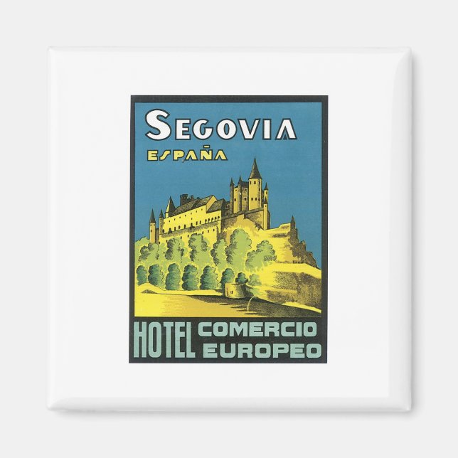 Imán Hotel Segovia Espana (Frente)