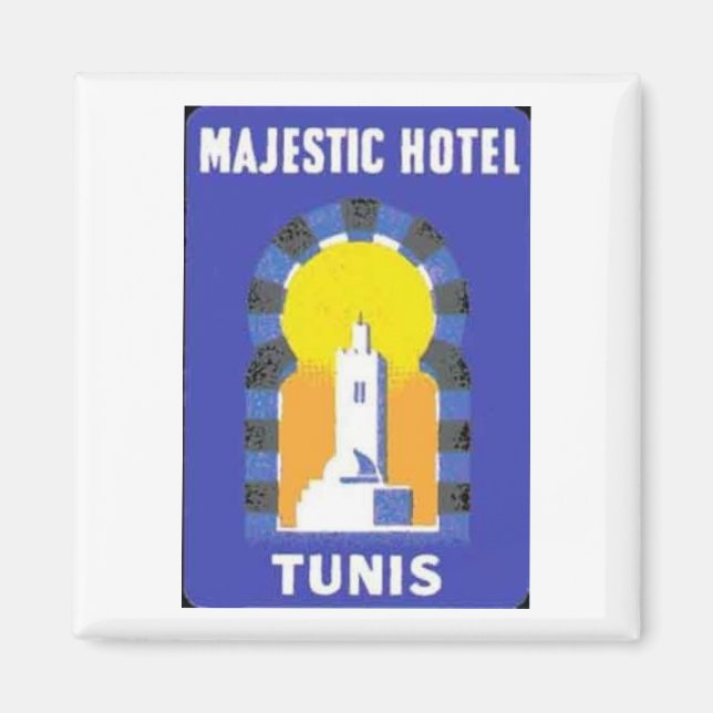 Imán Hotel Tunez Majestic (Frente)