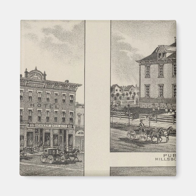 Imán Hotel Union, Kansas (Frente)