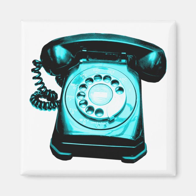 Imán Hotline Cyan (Frente)