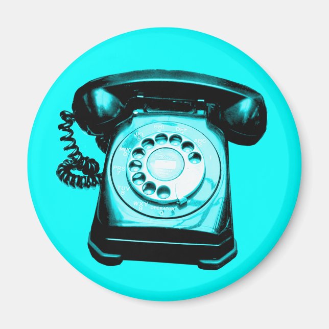 Imán Hotline Cyan (Frente)