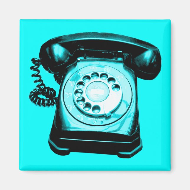 Imán Hotline Cyan (Frente)