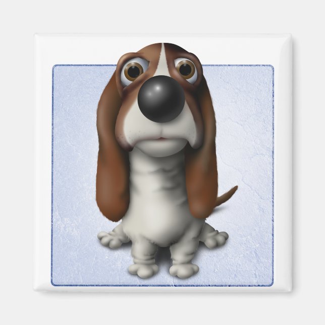Imán Hound Basset (Frente)
