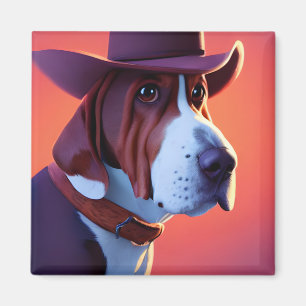 Imán Hound Basset