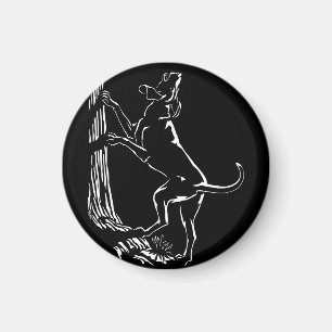 Imán Hound Dog Magnet Caza Perro Fridge Magnets Decorac