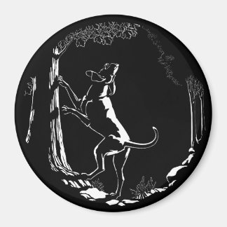 Imán Hound Dog Magnet Caza Perro Fridge Magnets Decorac