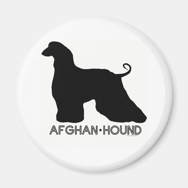 Imán Hound Magnet afgano (Frente)