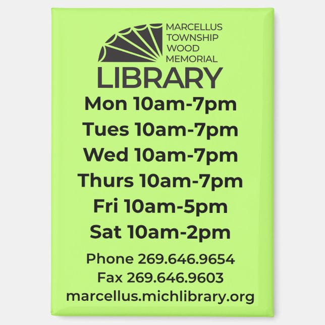 Imán Hours Magnet (Anverso)