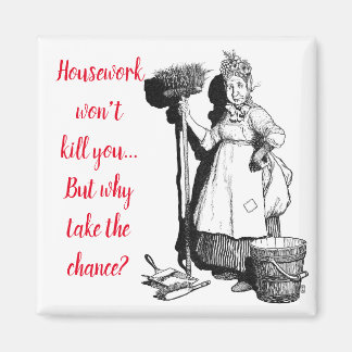 Imán "House-work won't kill you"