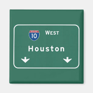 Imán Houston Texas tx Interstate Highway Freeway Road :