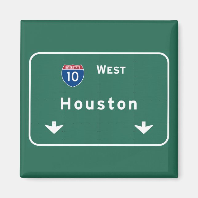 Imán Houston Texas tx Interstate Highway Freeway Road : (Frente)