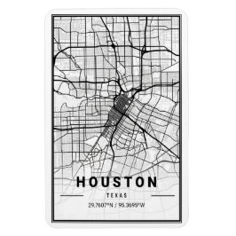 Imán Houston Texas USA City Travel City Map
