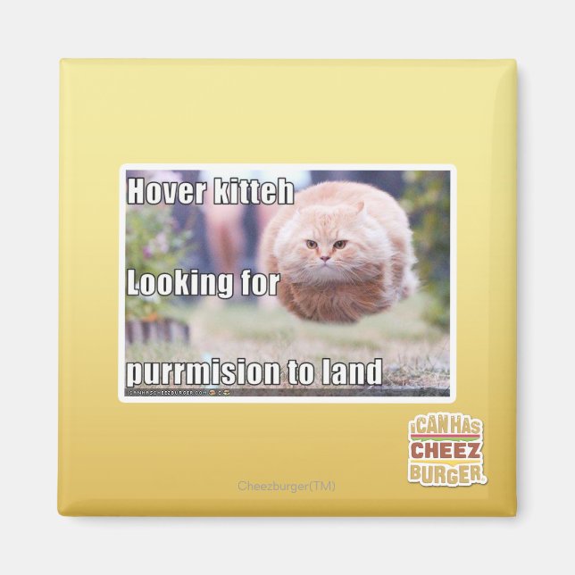 Imán Hover kitteh (Frente)