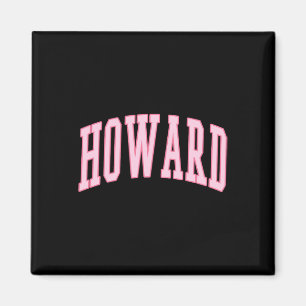 Imán Howard Vintage Preppy Varsity Pink Sports