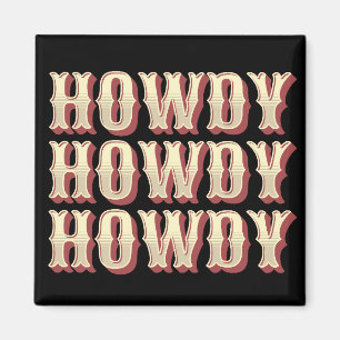 Imán Howdy Howdy