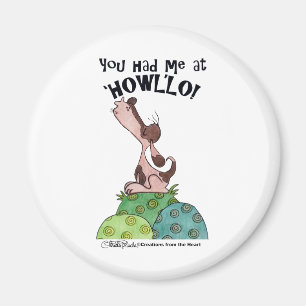 Imán Howler Dog