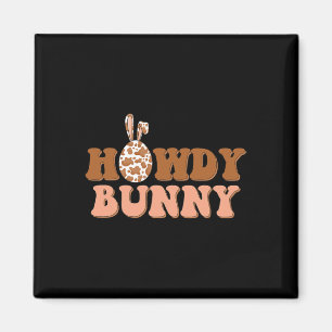Imán Howny Bunny Easter Country Western