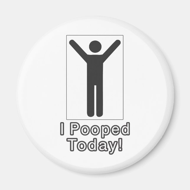 Imán Hoy me popé (Frente)