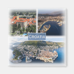 Imán HR0022 Europa, Croacia, Osijek, nevera