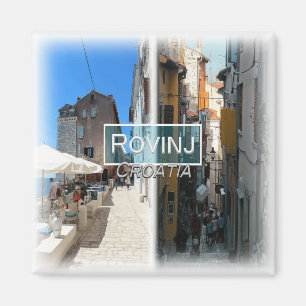 Imán HR0030 Europa, Croacia, Rovinj, nevera