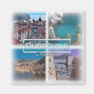 Imán HR0031 Europa, Croacia, Dubrovnik, nevera