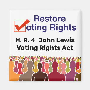 Imán HR4 Ley de derechos de voto de John Lewis