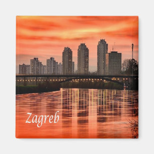 Imán HR - Croacia - Zagreb