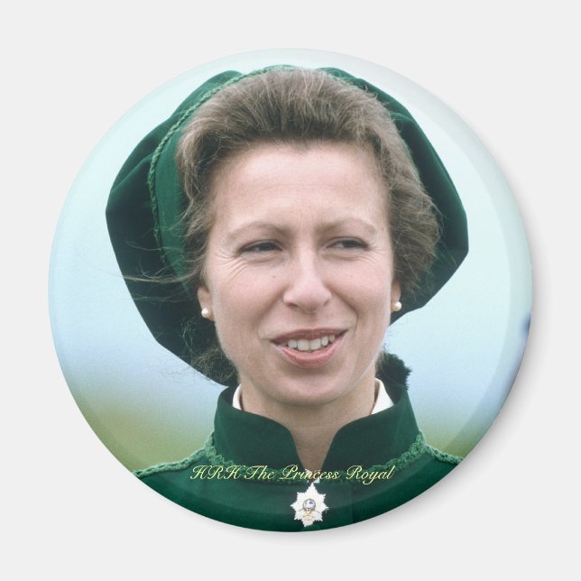 Imán HRH Princess Anne Warminster (Frente)
